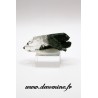 cristal bitermine de quartz a ame et chlorite du Mt Blanc